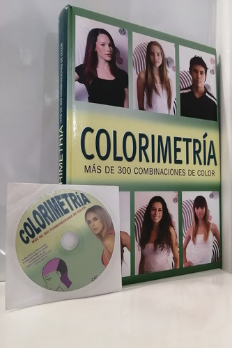 Libro De Colorimetria 1 Vol +1 Dvd  Más 300 Combinaciónes 