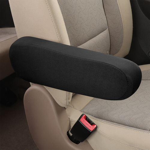 Funda De Reposabrazos Universal M De Tela Negra Para Coches