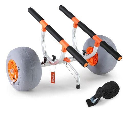 Carrito De Kayak Resistente, Carrito Plegable De Canoa Con N