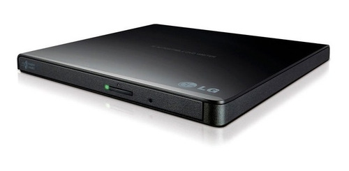 Imagen 2 de 7 de Grabador Externo Dvd/cd LG Pg65 Slim Usb - Negro Lector Cd