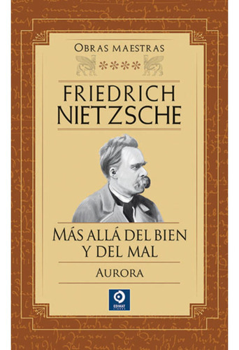 Friedrich Nietzsche Volumen Iv (obras Maestras), De Nietzsche, Friedrich. Editorial Edimat Libros, Tapa Dura, Edición 1 En Español, 2022