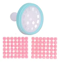 Comprar Cortadores De Galletas, Sellos Para Galletas Con Letras, Sel