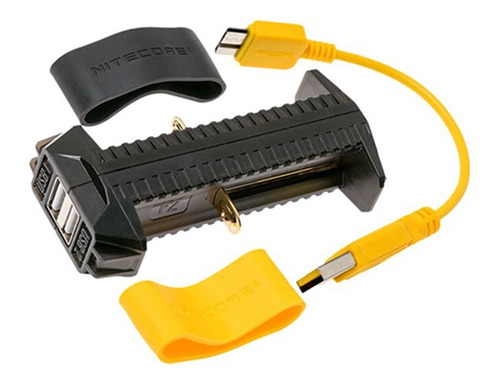 Imagen 1 de 10 de Cargador De Bateria Nitecore F-2 Usb 2 Slots