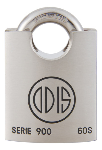 Imagen 2 de 7 de Candado Odis 960 60mm Inox - Linea 900