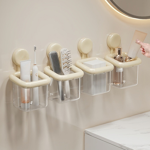 - Soporte De Almacenamiento Multifuncional Para Cepillos De