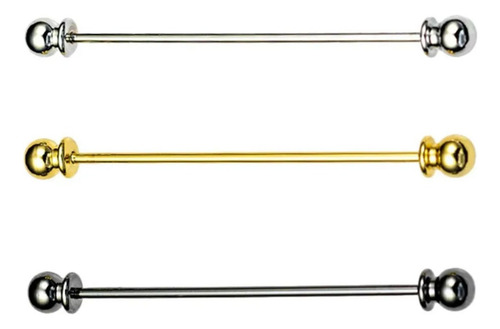 3 Uds. Pinzas Para Cuello De Camisa, Alfileres Para Corbata