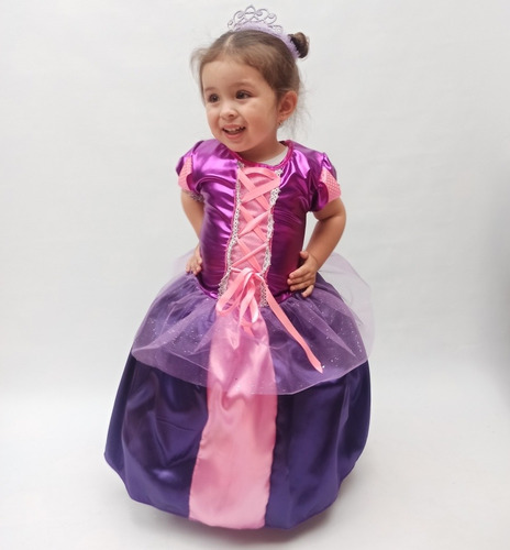 Disfraz Niña Rapunzel Princesa Enredados