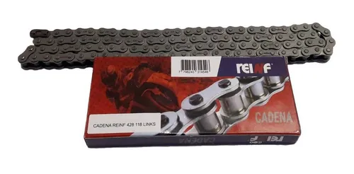 Cadena Transmision Reinf 428 118 Zanella Ma Dass 125