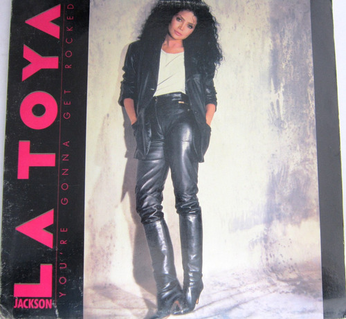La Toya Jackson - You're Gonna Get Rocked Single Usa Lp