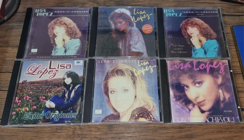 6 Cds De Lisa Lopez Descontinuados No Pandora Joan Sebastian