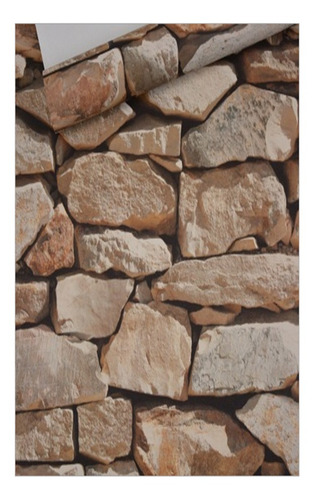 Imagen 2 de 8 de Etiquetas Engomadas Retras De La Piedra Del Ladrillo Si