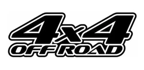 Calcomania 4x4 Camioneta Off Road 4 X 4 Lujo Accesorio Carro