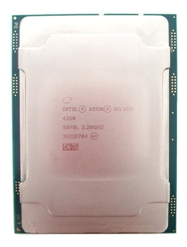 Processador Intel Xeon Silver 4210 CD8069503956302  de 10 núcleos e  3.2GHz de frequência