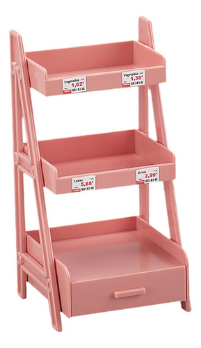 Soporte De Planta En Miniatura A Escala 1:12, Rosa
