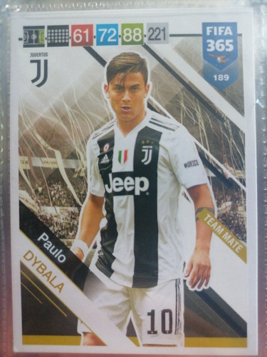 Carta Adrenalyn Fifa 365 2019 Paulo Dybala En Juventus