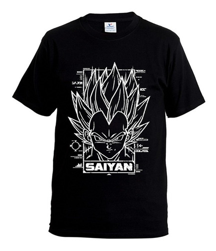 Playera Anime Db Rastreador Vegeta