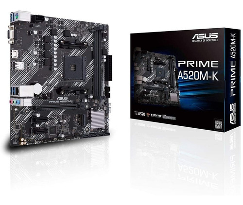 Motherboard Asus Prime A520m-k Amd Ryzen 3ra Gen Gamer M.2