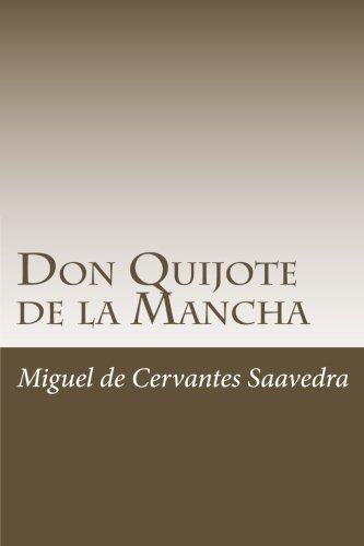 Libro : Don Quijote De La Mancha (parte 1) - De Cervantes..