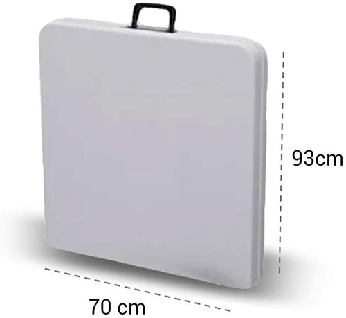 Imagen 6 de 6 de Mesa Rectangular Plegable 1.80 Mt
