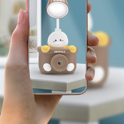 O Nueva Lámpara De Mesa Cute Duck Con Carga Led Student Eye