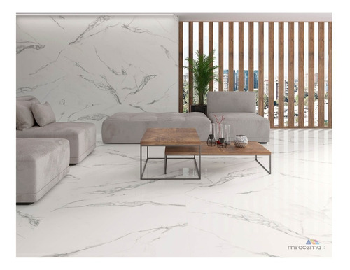 Porcelanato Carrara Blanco 60x120 Rectificado Pulido Precio Por Metro Cuadrado Cajas De 1,44m2