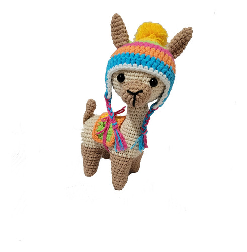 Amigurumi Llama Alpaca Guanaco Tejido Al Crochet