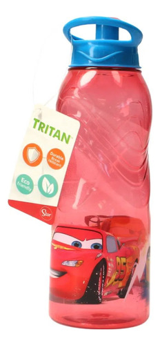 Botella Niños Tritan 400ml Cars Pixar Libre Bpa Rayo Mcqueen