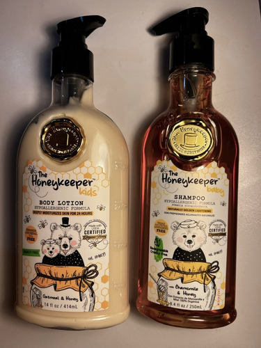 Shampoo Honey Keeper 250ml. + Body Lotion 414ml. Pack