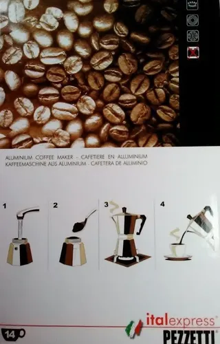 Cafetera Pezzetti 14 Tazas