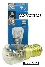 -lampara 15 Watt Rosca E14 220/230 Voltios General Electric