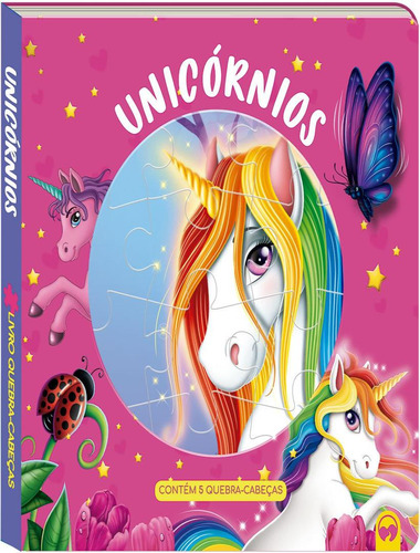 Unicornios - Livro Quebra-cabecas: Unicornios - Livro Quebra-cabecas, De Bonfim, Aria. Editora Vale Das Letras, Capa Dura, Edição 1 Em Português, 2023