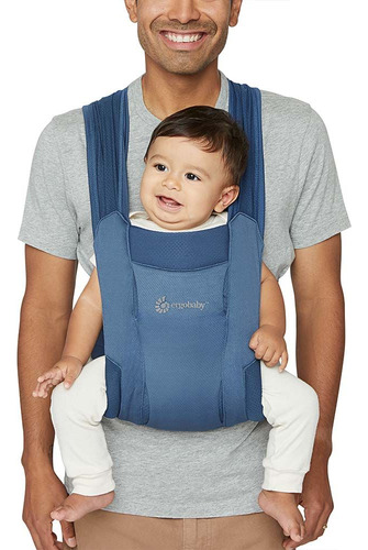 Ergobaby Embrace Mesh - Portabebés Para Recién Nacidos, Azul