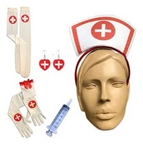Comprar Disfraz Enfermera Mujer Doctora Sexy Halloween Cotillon