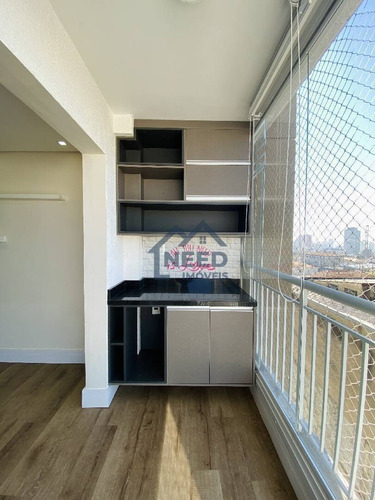 Imagem 7 de 15 de Apartamento Cursino, 85m2, 3 Dorms, 2 Vagas, Com Armários E Ar Condicionado - Apt1008