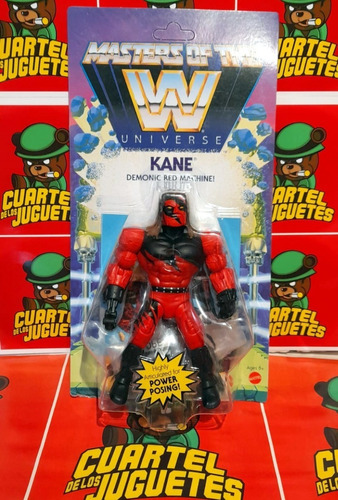 Masters Of The Wwe Universe Kane Demonic Red Machine