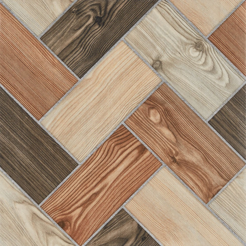 Cerámica Piso Tipo Parquet 46100 46x46 Cm Brillo