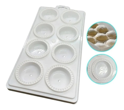 Set X 3 Moldes Para Pastas Sorrentinos Caseras X8 Pastelitos