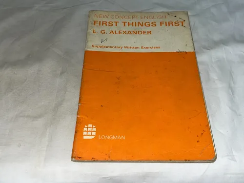 comprar First Things First - L.g. Alexander - Longman