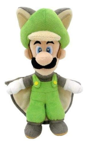 Little Buddy 1312 Super Mario Ardilla Voladora Luigi Peluche