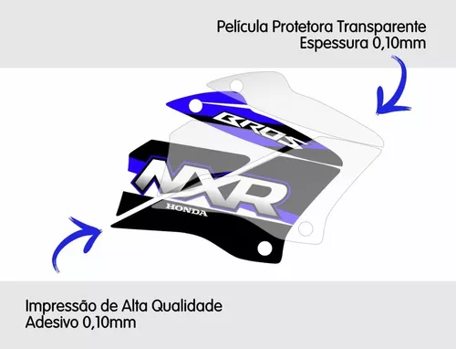 Adesivos Proteção Laminados Moto Trilha Motocross Crf 230 2015 2016 2017  2018 2019 CA-16701