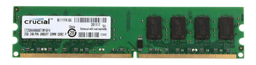 Rammemory Memoria 2gb Ddr2 Pc2-5300 667 Mhz Pc Ram