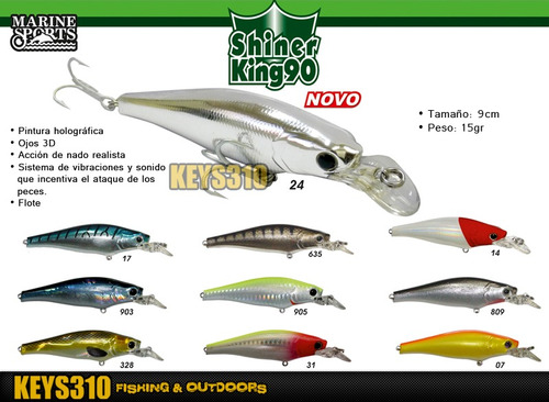 Señuelo Marine Sports Shiner King 90