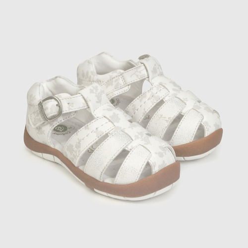 Sandalia De Niñas Off White (18 A 21)