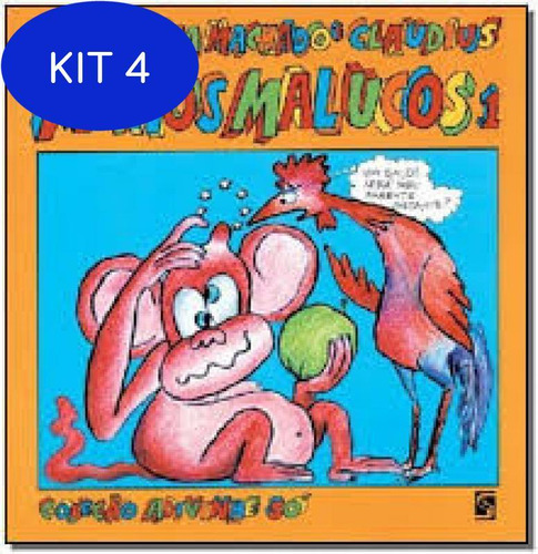 Kit 4 Livro Manos Malucos 1 Salamandra