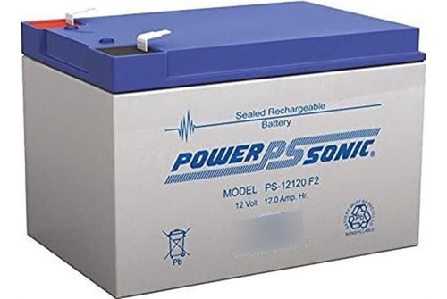 Powersonic Ps-12120f2 - 12 Voltios - 12 Amperios Horas De Pl