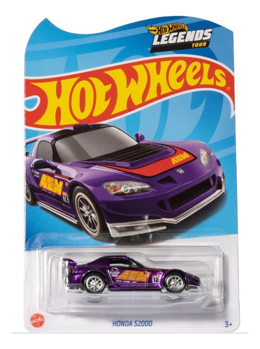 Honda S200 Legends Tour Con Blister Protector Hot Wheels Color Segun Fotografia