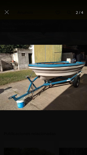 Bote Lagunero Impecable Muy Cuidado
