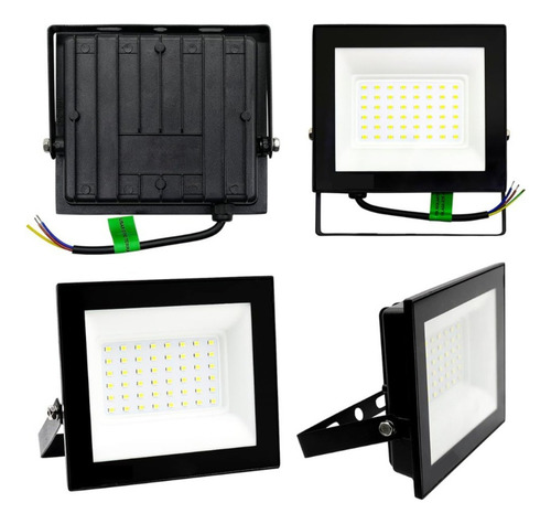 Refletor Led 100w Ip66 Área Externa Holofote Blindado Bivolt