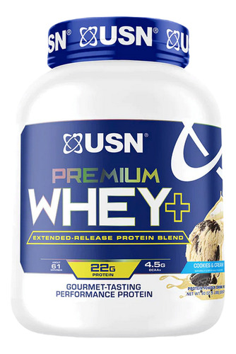 Premium Whey+ Usn 5 Lb Sabor Cookies And Cream