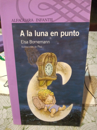 A La Luna En Punto. Libro Usado 